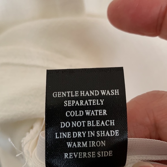 Princess Polly The Laze Mini Dress White Size 8 - Picture 13 of 14